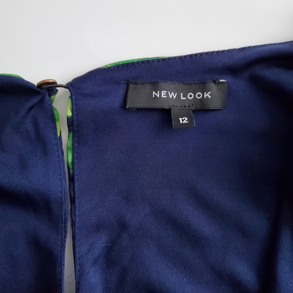 New Look Boho Sleeve Floral Romper, US 8 - Picture 2 of 8